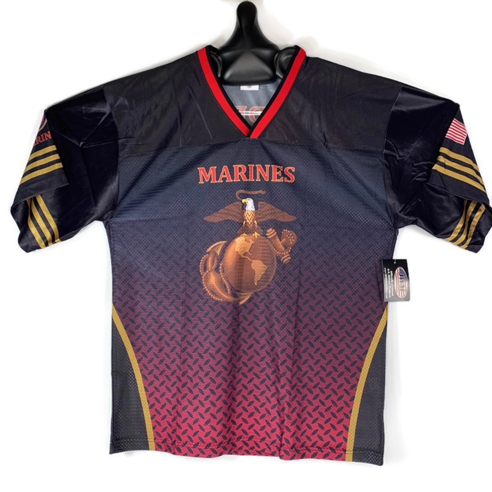 Full- Sublimation Marines FootBall Jersey